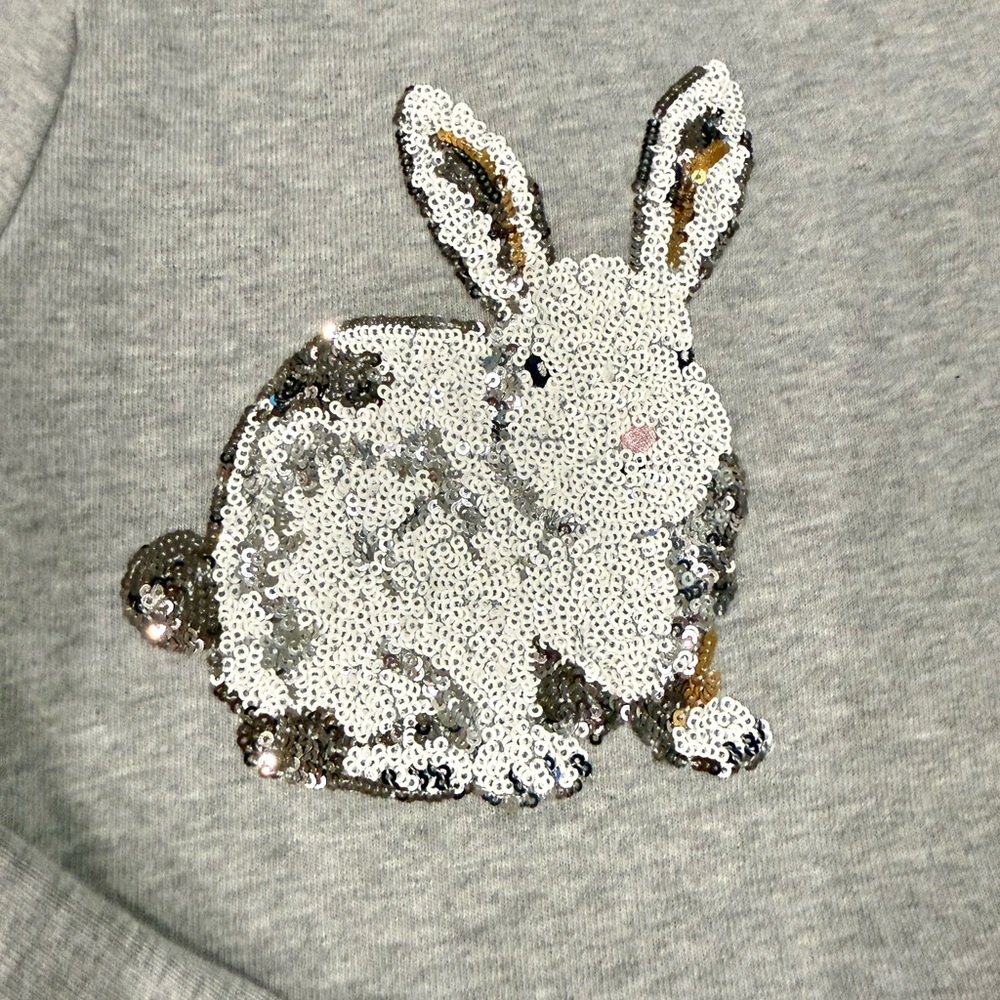 Mini Boden Multi Pattern Bunny Dress - Picture 4 of 13